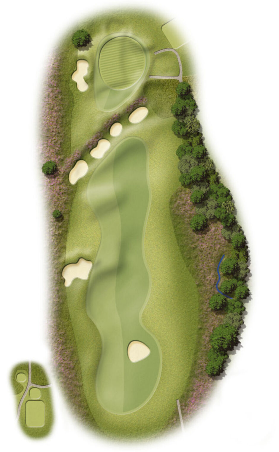 Hole 14 Map