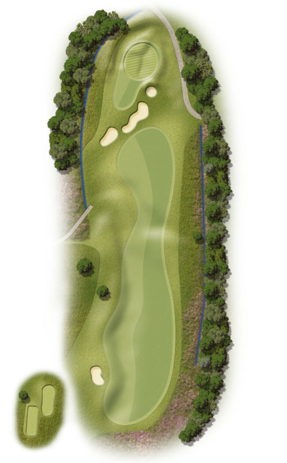 Hole 16 Map