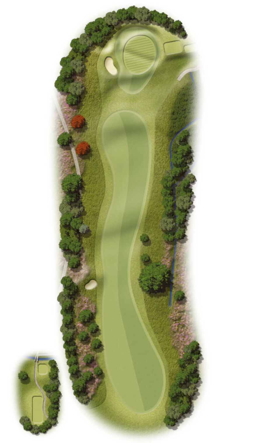 Hole 2 Map